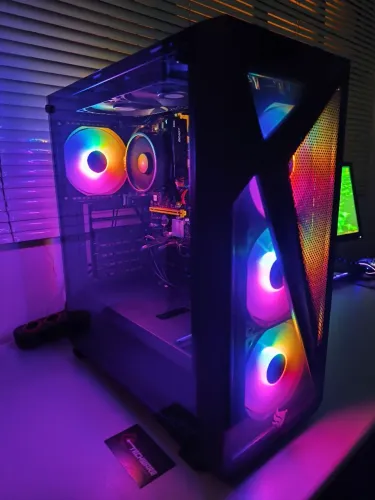 Computador Gamer Ryzen 3 3200G, 24GB ram HyperX 3200MHz, SSD 240GB e HD 1TB