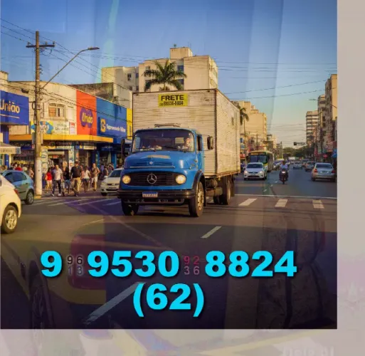 Frete /~[ com ajudantes )_( Transporte seguro e rápido ]*+