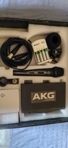 Microfone sem fio akg