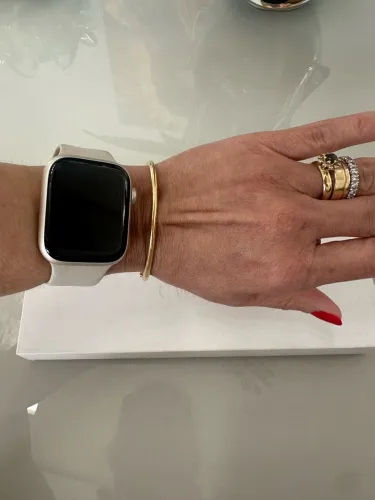 Apple Watch Series 9 (GPS), 45mm, alumínio - 1.500,00 reias