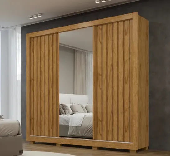 Guarda Roupa Linea Prime 225 Cinamomo