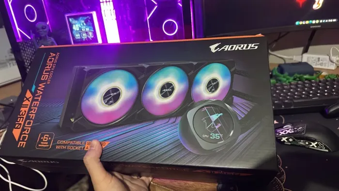 WATERCOOLER AORUS WATERFORCE X II 360mm