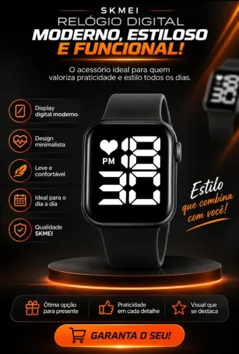 Relógio digital SKMEI