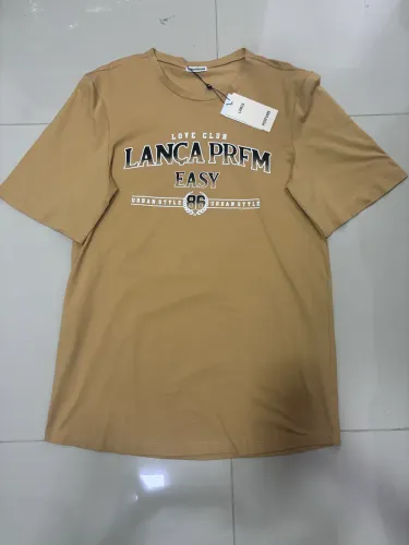 Vestido oversized, Marrom, tamanho P, Lança perfume