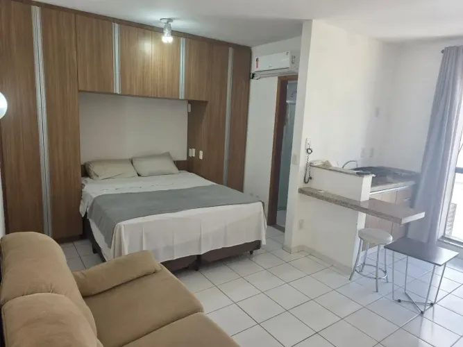 Flat Mobiliado para Locação no Setor Oeste  Goiânia/GO