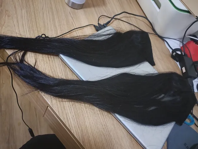 Vendo aplique costurado cabelo humano 
