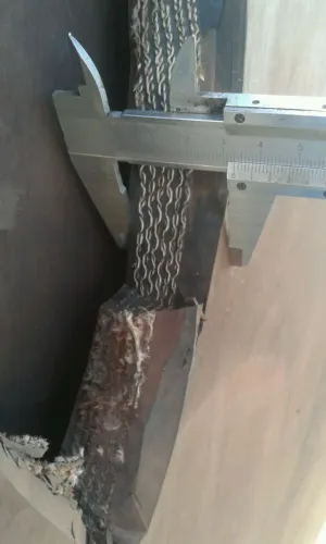 Borracha para Sapata Estabilizador retroescavadeira