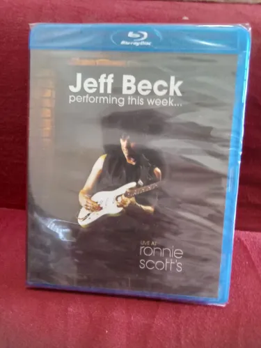 Blu-ray raro novo lacrado Jeff Beck Live Ronnie Scotts