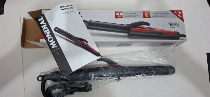 Modelador de Cachos Mondial Red Infinity 25mm - Bivolt
