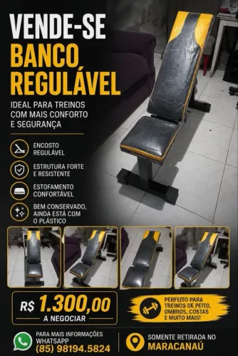 Banco regulável academia e Máquina gráviton