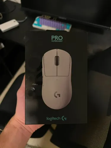 Mouse Gamer Logitech G Pro X Superlight Sem Fio Branco - Completo