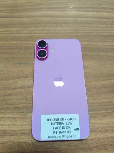 iPhone xr 64gb - moldura do iPhone 16