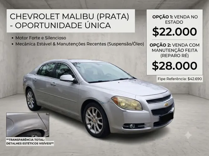 Chevrolet Malibu LTZ 2.4 16V 171cv 4P 2011