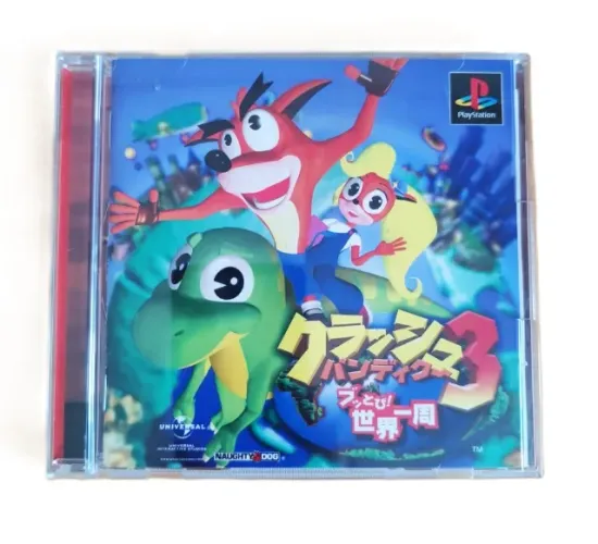 PS1 - Crash Bandicoot 3: Warped - Jp Original