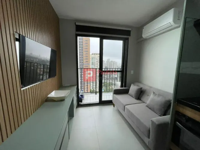 Apartamento para locação, Mobiliado com 27m² , Campo Belo, São Paulo, SP