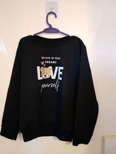 Conjunto de Moletom Infantil Menina Tamanho 8