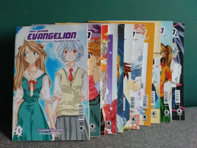 Coleção Completa Manga Neon Genesis Evangelion The Iron Maiden - Editora Conrad