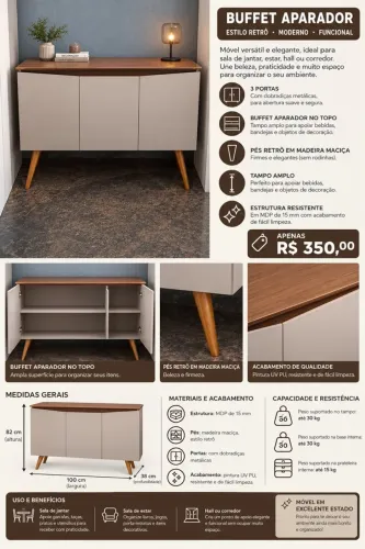 Vende-se Buffet Aparador