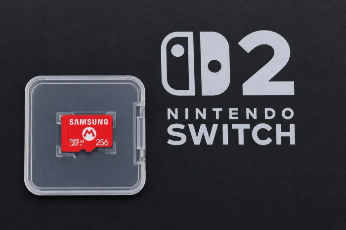 Cartão de memoria micro sd EXPRESS original samsung edição Mario NINTENDO SWITCH 2.