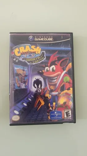 jogo crash the wrath of cortex gamecube completo com manuais