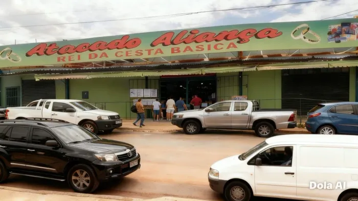 Mercado barato em Alexânia Goiás pego troca em carro e imóvel 