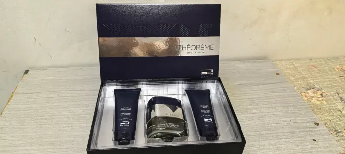 Kit Perfume Masculino Afnan Theoreme Ins pirado no Tygar  com gel de barba e banho 