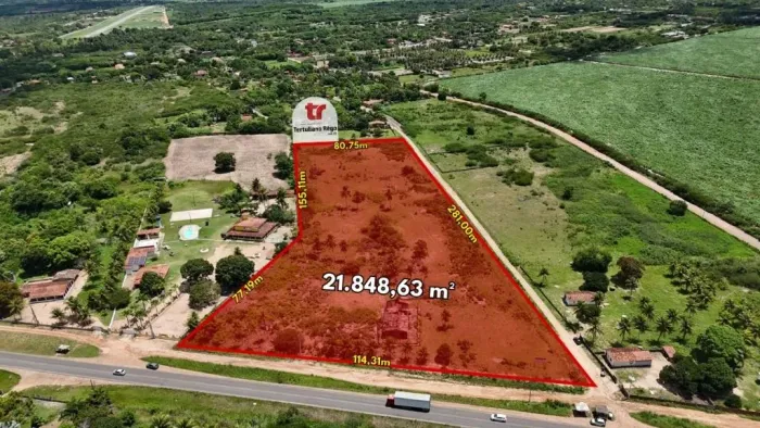 Área à venda, 22000 m² por R$ 1.200.000,00 - Monte Alegre - São José de Mipibu/RN