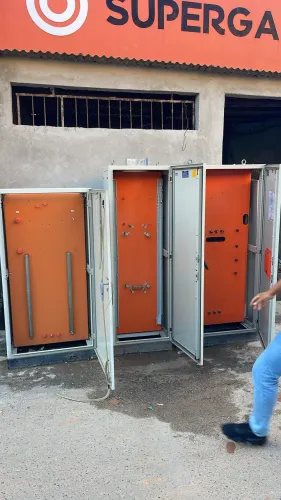 Quadro elétrico industrial 