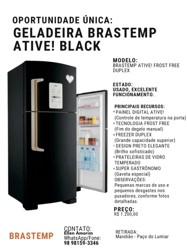 Geladeira Frost Free