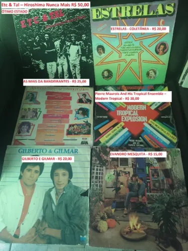 DISCO DE VINIL - LP - DIVERSOS