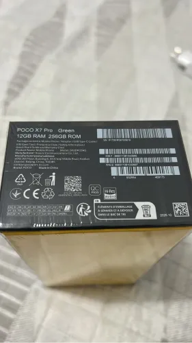 Poco X7 PRO 256g + 12RAM
