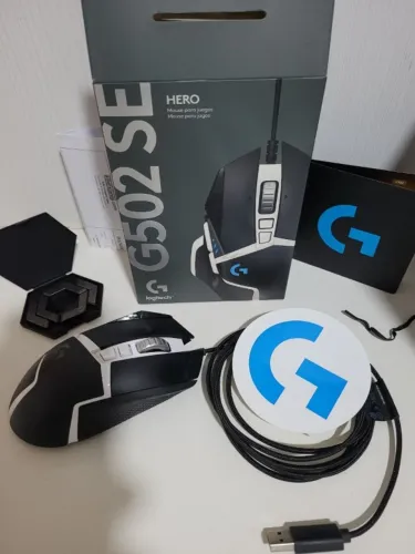 Mouse Logitech G502 SE Hero - duplo clique