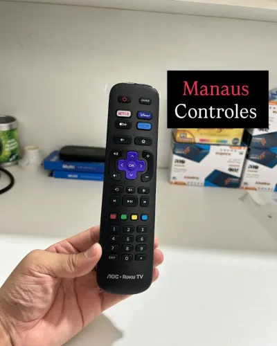 Controle para Tv Aoc ROKU smart Original