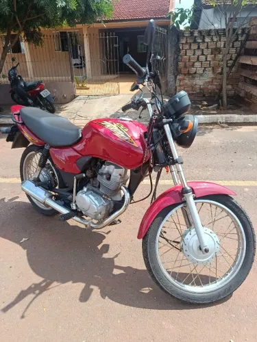? HONDA CG 125 TITAN KSE 2002 - VERMELHA