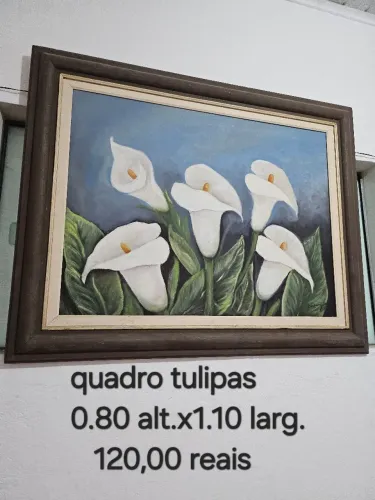 Quadro tulipas 