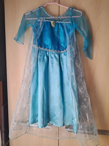 Vestido infantil da Frozen