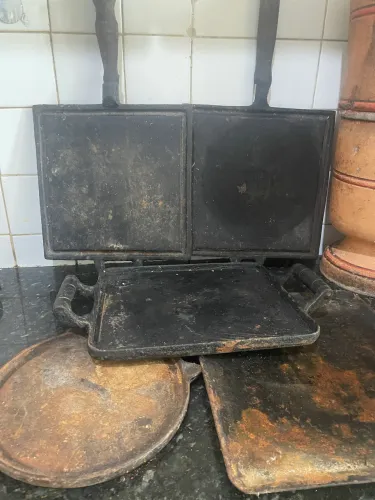 Chapa de ferro-5pçs-$100,00-TODAS.