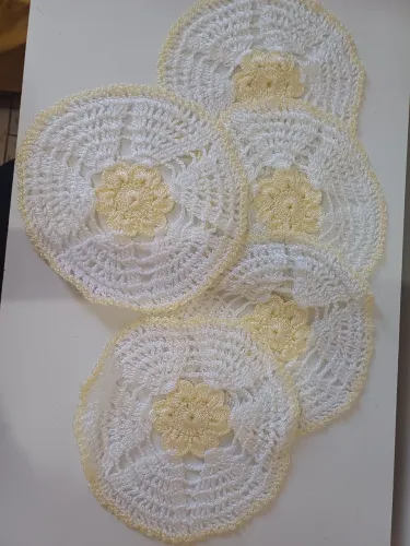 Kit com 5 Toalhinhas de Chá