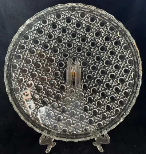 Prato para bolo em cristal Cambé