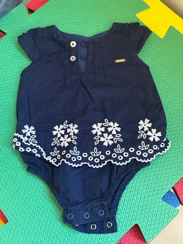Vestido algodão baby