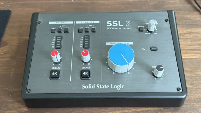 Interface de Áudio Solid State Logic SSL 2