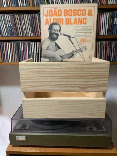 Organizador para discos de vinil