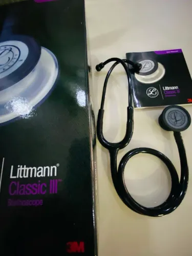 Estetoscópio Littmann Classic III Black Edition