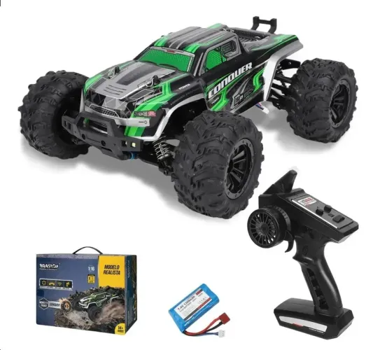 Carrinho de controle remoto Off Road BRUTO manobras em qualquer terreno (NOVO)