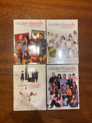 DVD Modern Family 1/2/3/4 temporada 