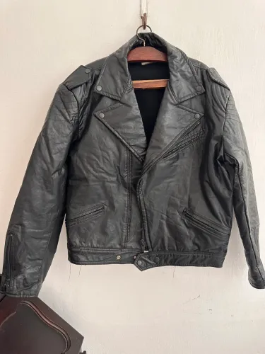 jaqueta estilo biker / estilo motociclista (vintage)