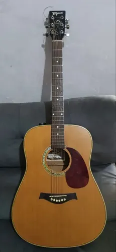 Violão Tagima Woodstock captador FISHIMAN
