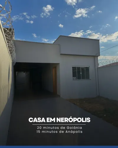 Vende-se uma casa em Nerópolis, Goiás