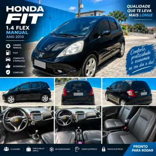 Honda Fit LX 1.4/ 1.4 Flex 8v/16v 5P Mec. 2010