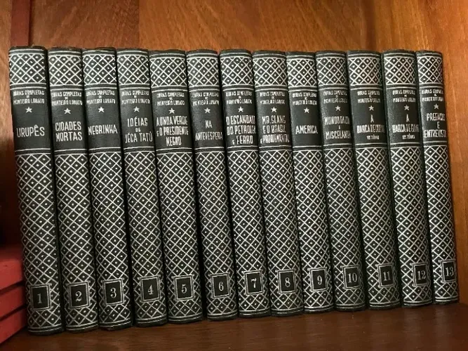 Monteiro Lobato, 1950. Coleção capa dura. 13 livros.